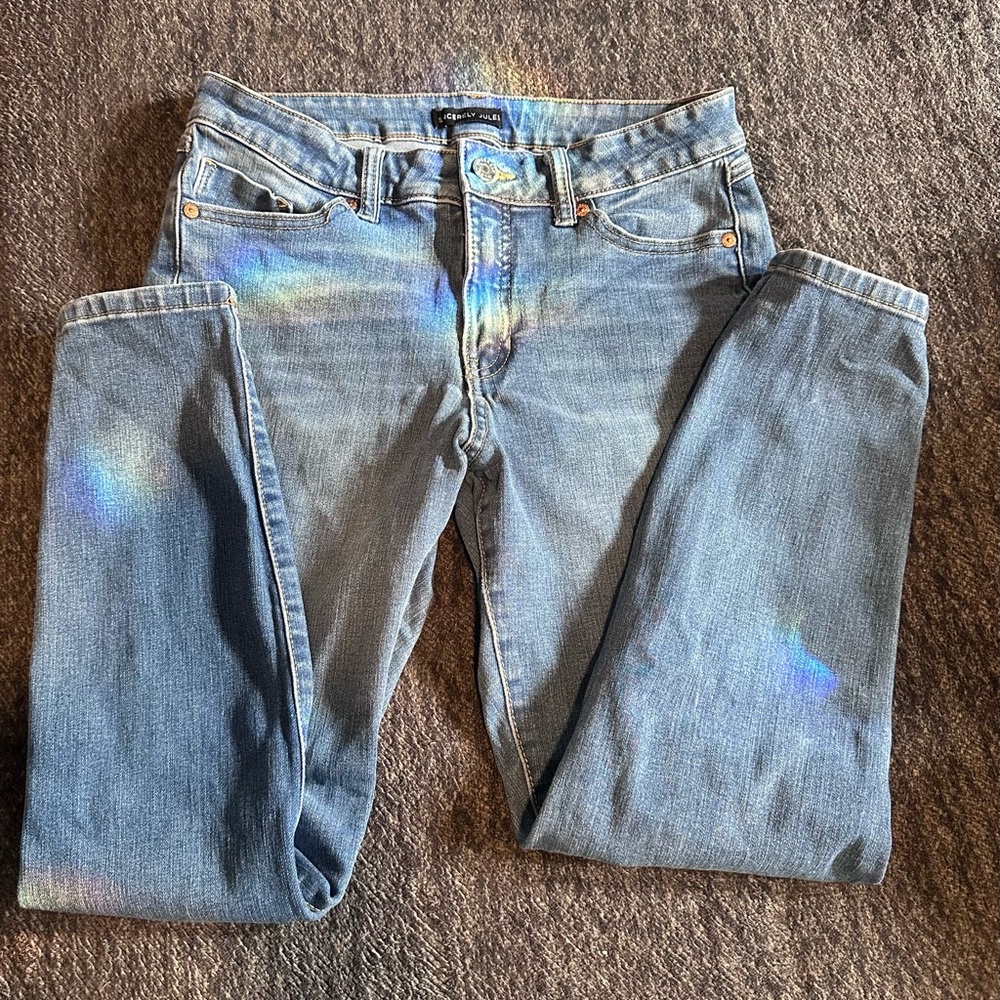 Sincerely Jules Light Blue Straight Jeans